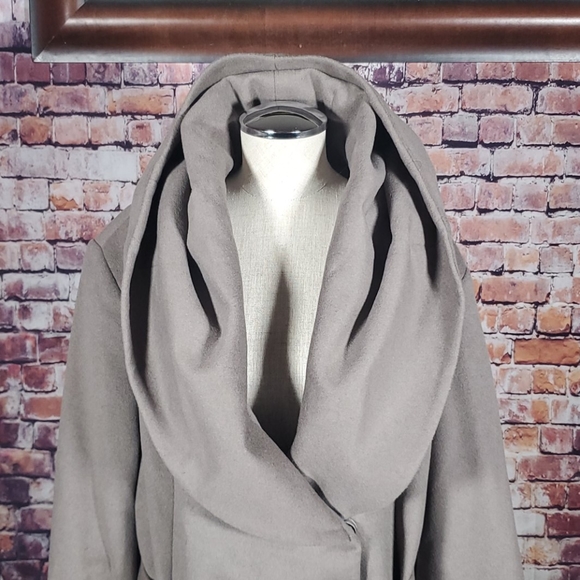 Halogen Wool Blend Wrap Coat NWT - Picture 8 of 14